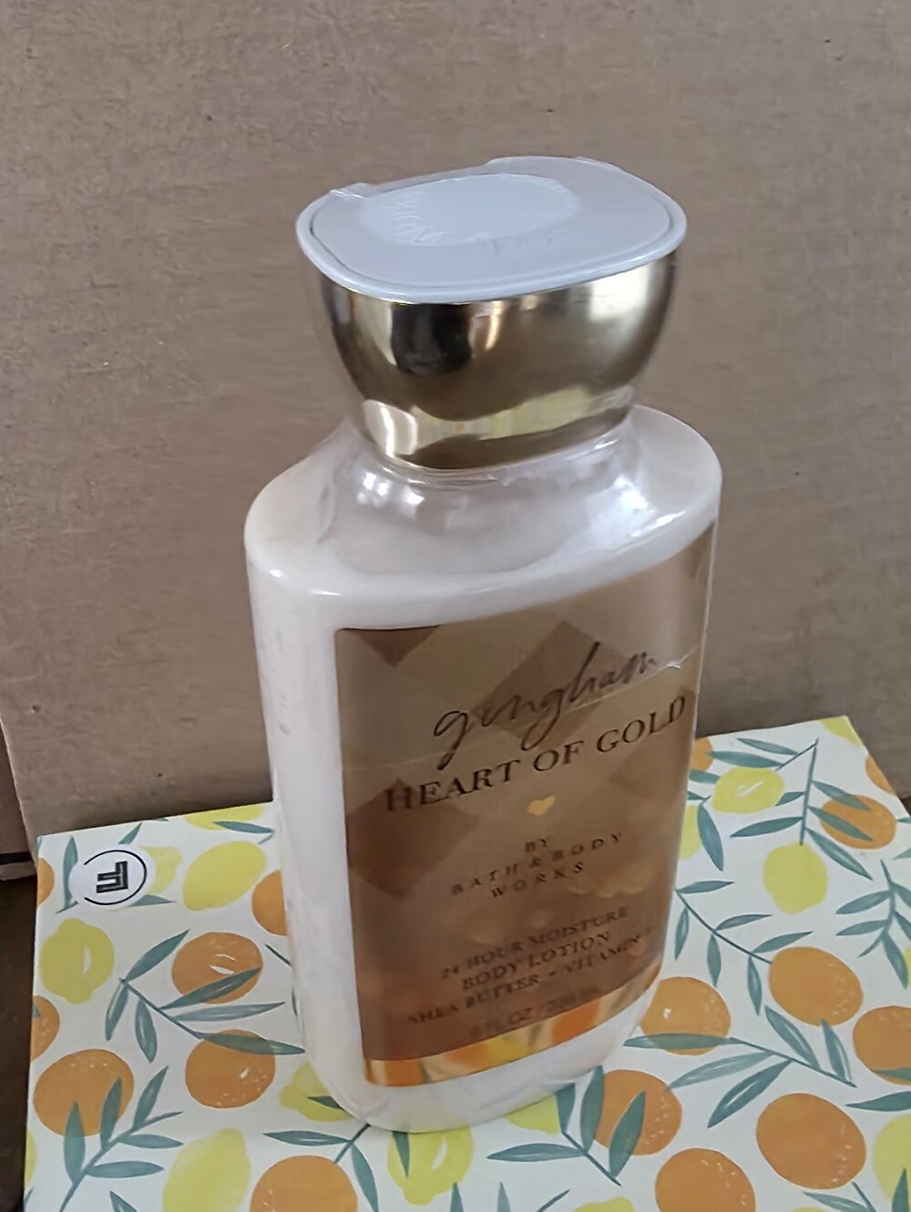 Gingham Heart Of Gold ◇ Bath & Body Works